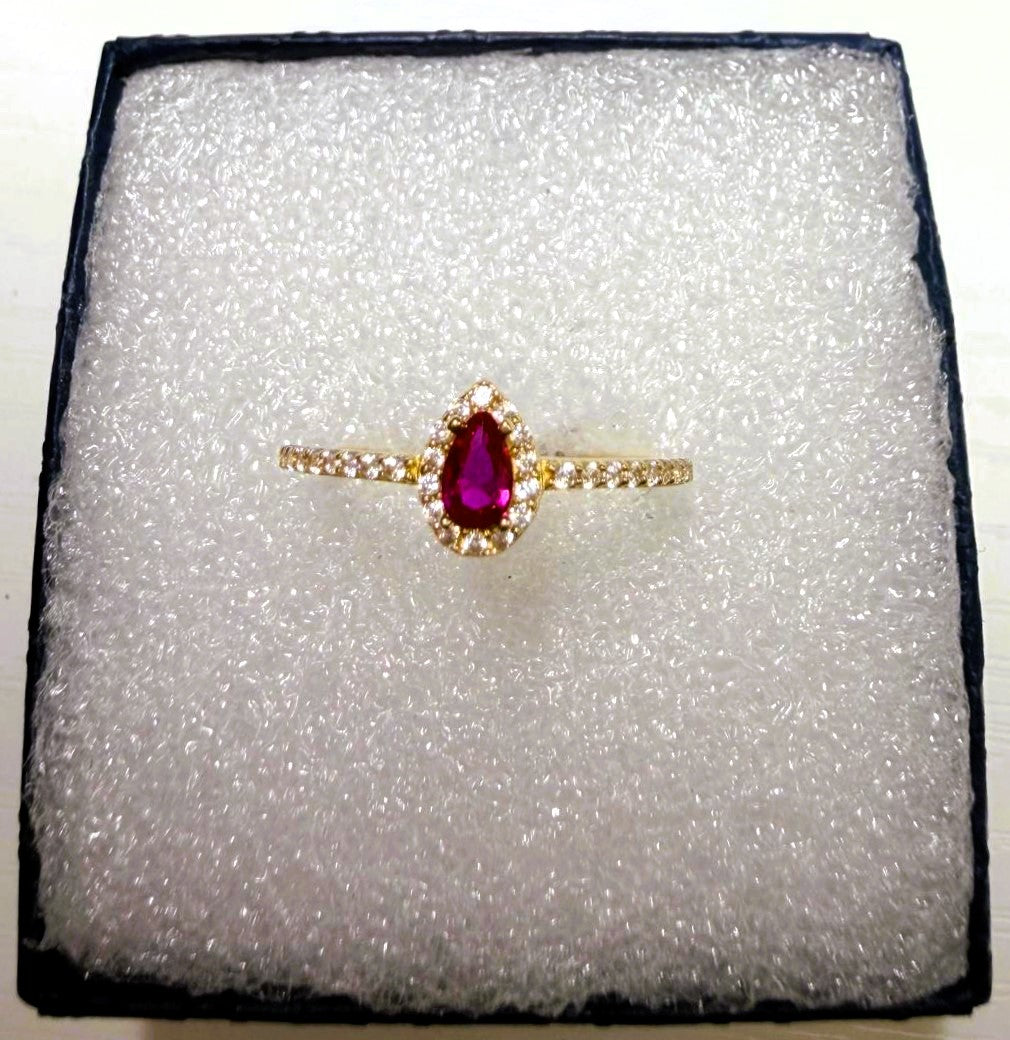 Anillo de Mujer en Oro 10K — Modelo 01