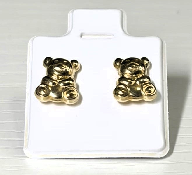 Aretes en Oro 10K — Modelo 01