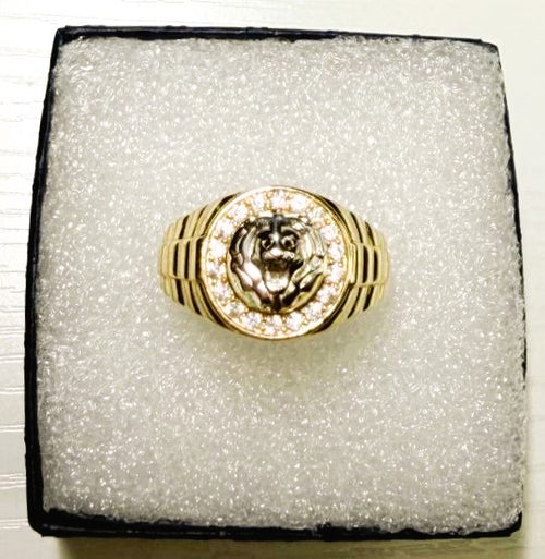 Anillo de Hombre en Oro 10K — Modelo 02