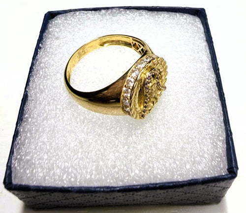 Anillo de Hombre en Oro 10K — Modelo 03