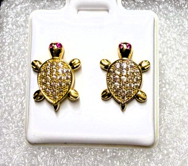 Aretes en Oro 10K — Modelo 06