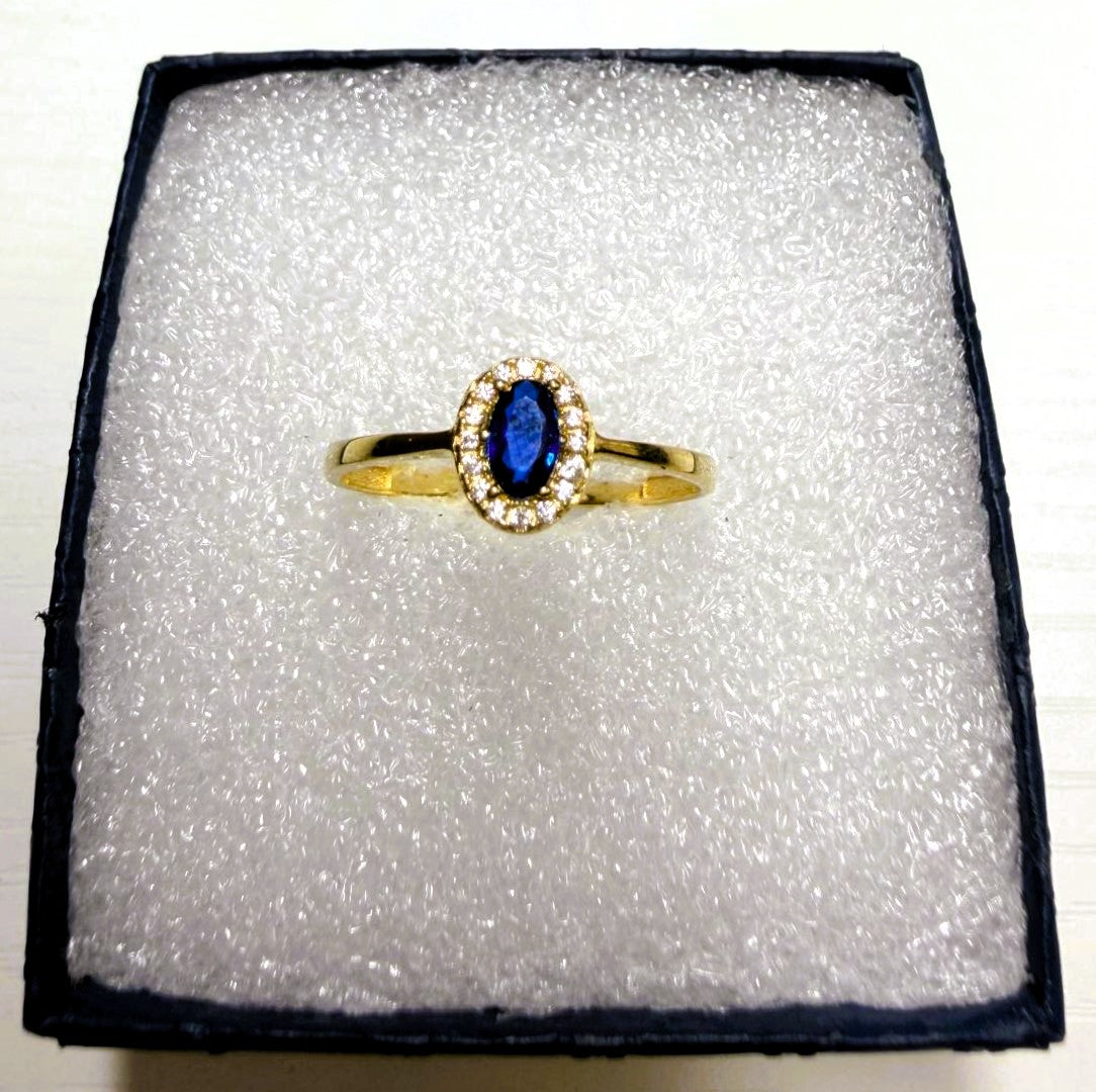 Anillo de Mujer en Oro 10K — Modelo 09